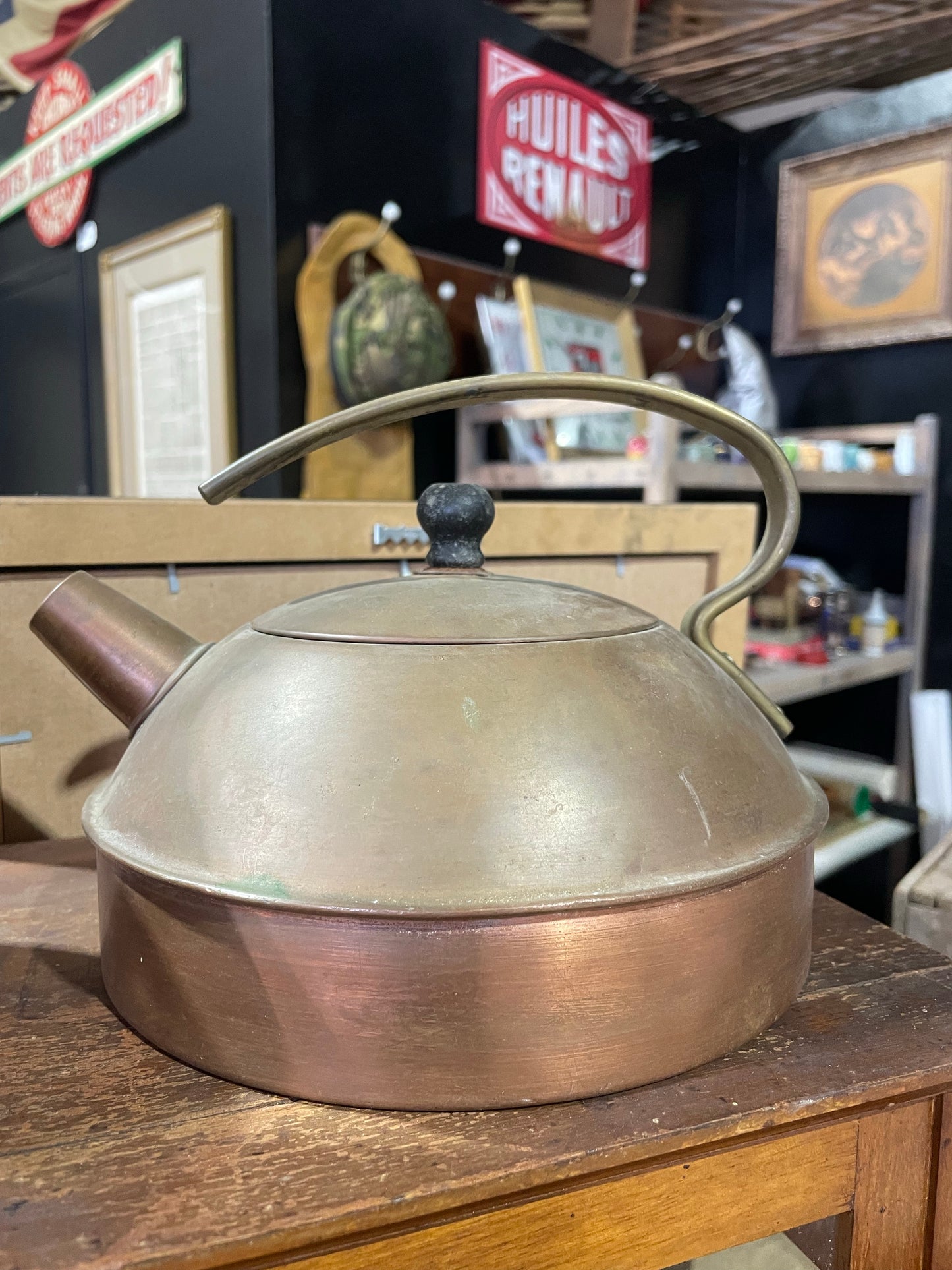 Vintage Revere Copper Kettle