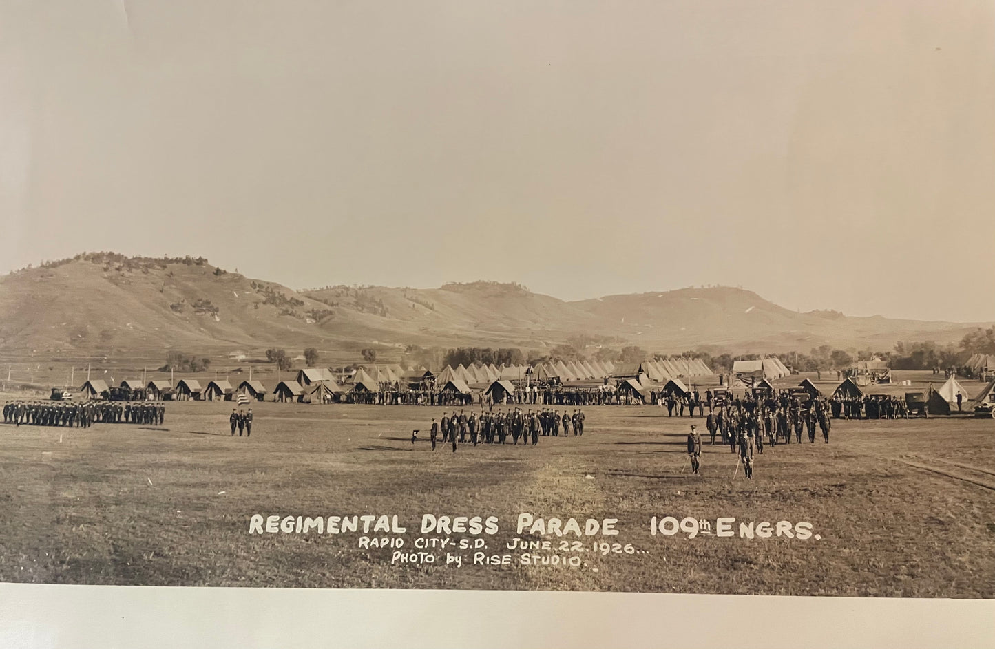 1926 US Military Yard Long Photo