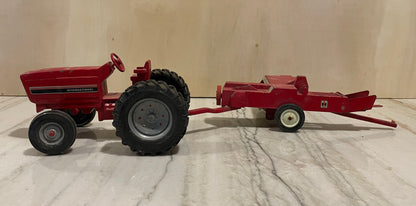 70s Intl’ Tractor, Hay Baler & Wagon