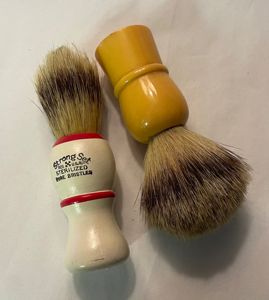 Vintage Shaving Foam Brush