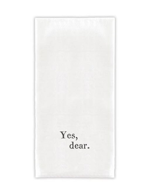 Yes, Dear - Cotton Napkin Set