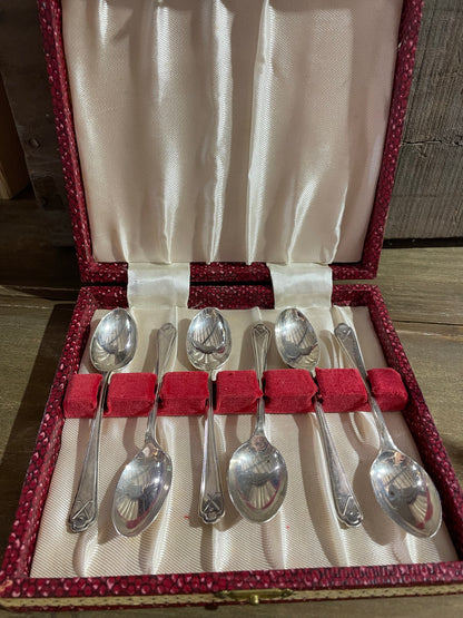 1957 Sterling Golf Spoons Boxed Set