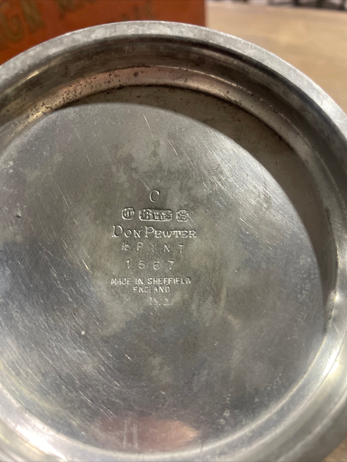 1926 Irish Harbour Race Prize Pewter Cup