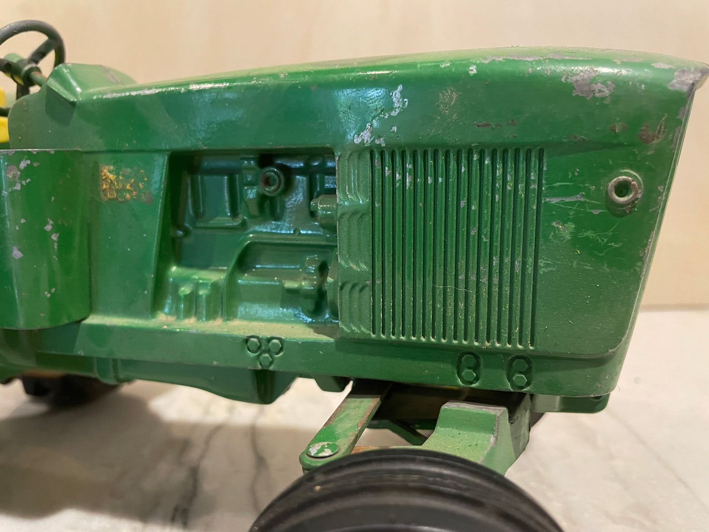 Vintage Ertl 70s Metal Farm Tractor Toy