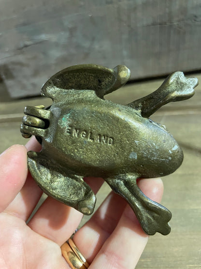 Vintage English Frog Hidden Box