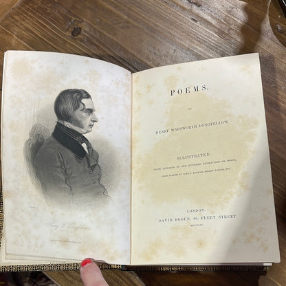 1854 Longfellow's Poems, First Edition