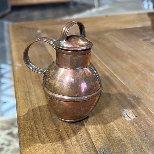 19th c. British Jersey Copper Creamer