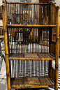 Vintage Bamboo Shelf
