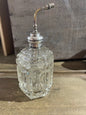 Vintage Sterling & Glass Octagon Atomizer