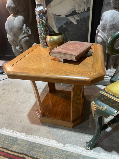 Vintage Oak Side Table