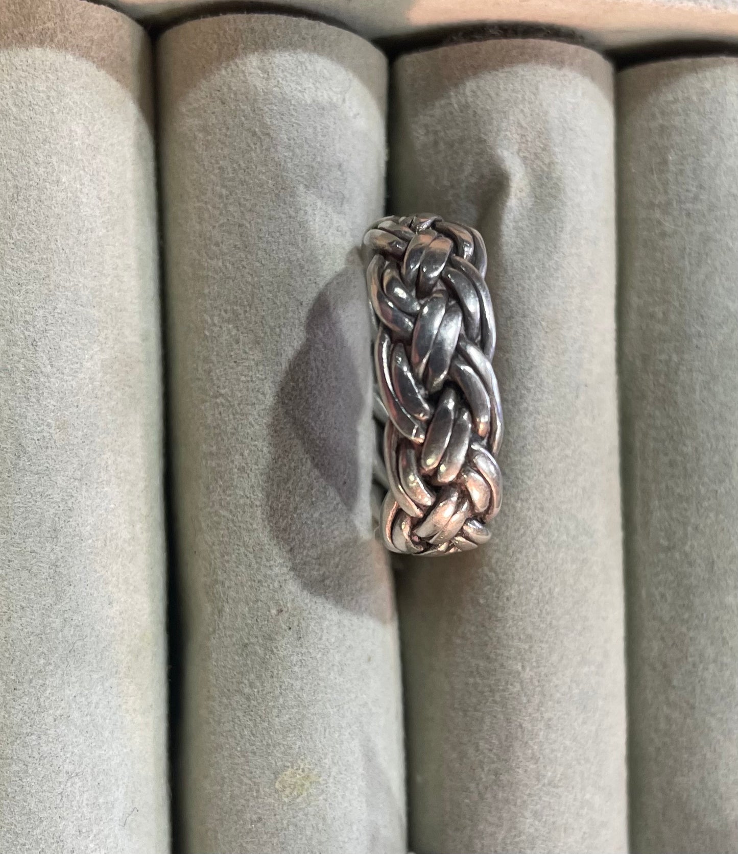 Men's Braided Sterling Australian Band