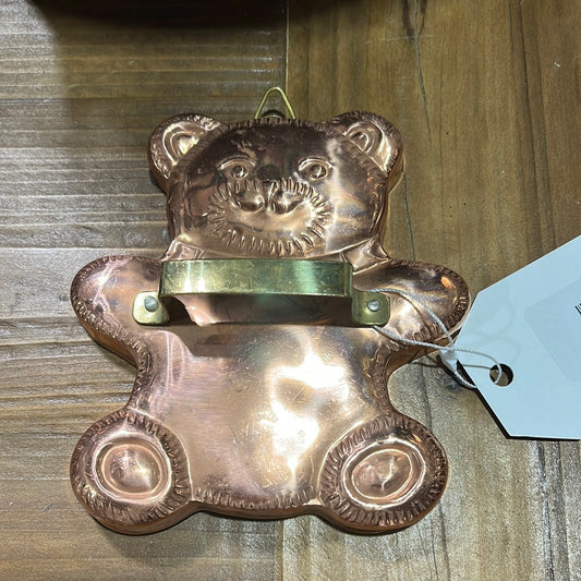 Vintage Bear Copper Mold