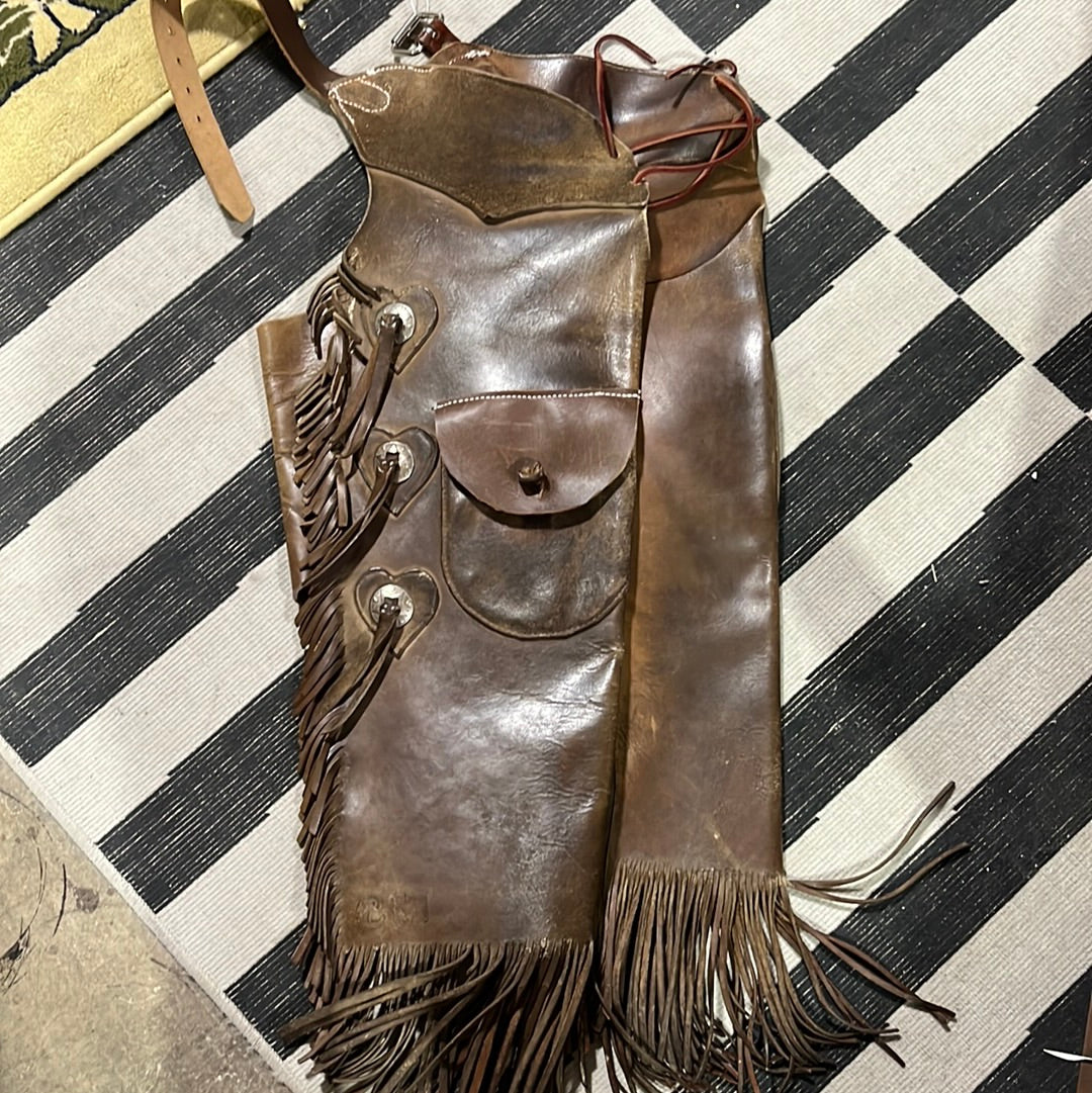 Vintage Leather Chaps