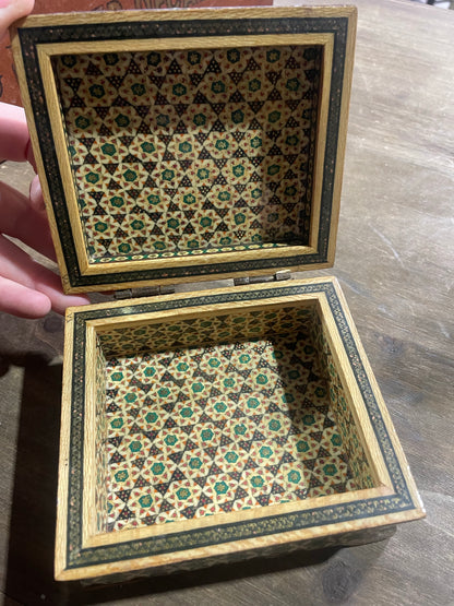 Inlaid Antique Box, Northern Ireland