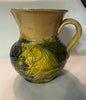 Hungarian Majolica Pottery Pitcher