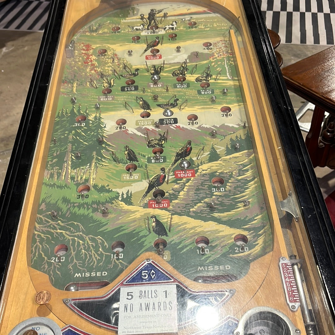 Scarce 1936 Pinball Machine