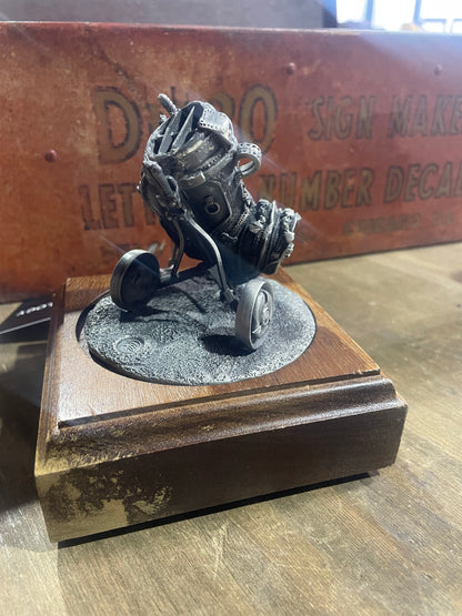 Pewter Golf Statue