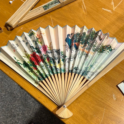 Vintage Chinese Paper Fan