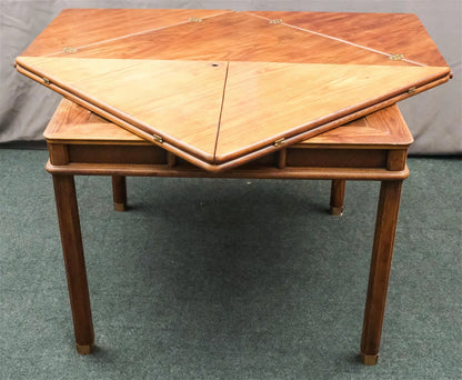 Henredon Oak Flip Top Table NY
