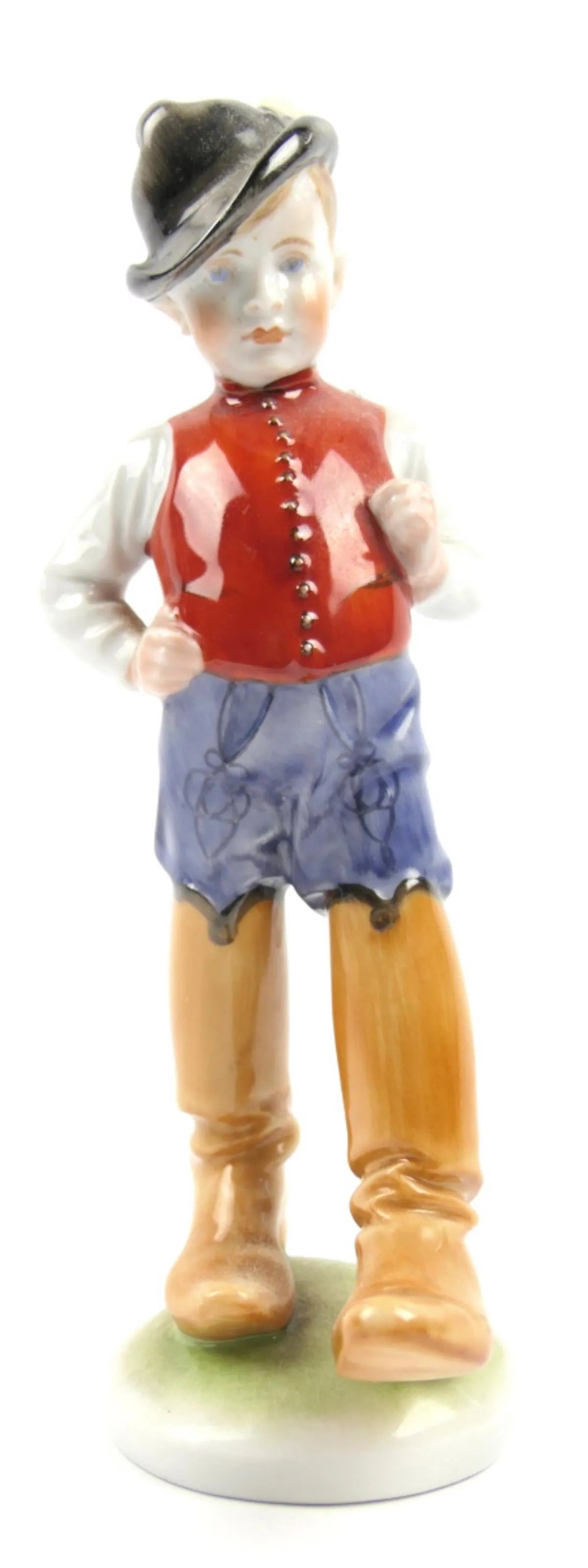 HEREND HUNGARY PORCELAIN 8" BOY