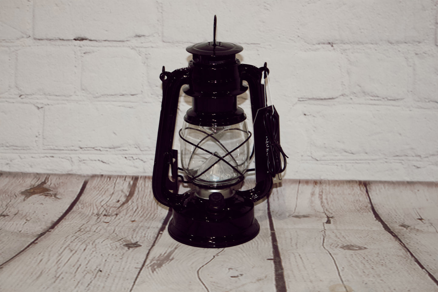 Black Rechargeable Lantern