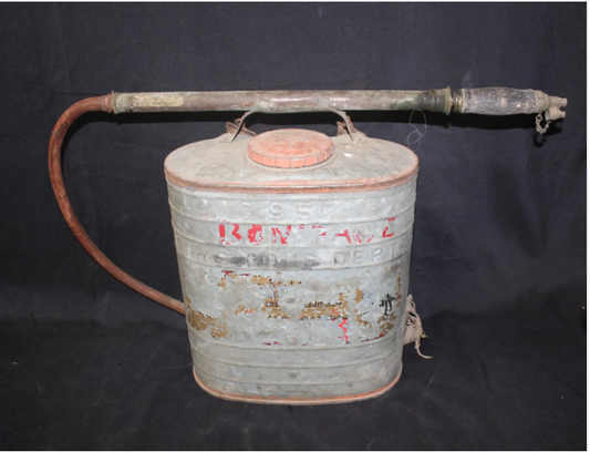 1957 Indian Backpack Fire Extinguisher