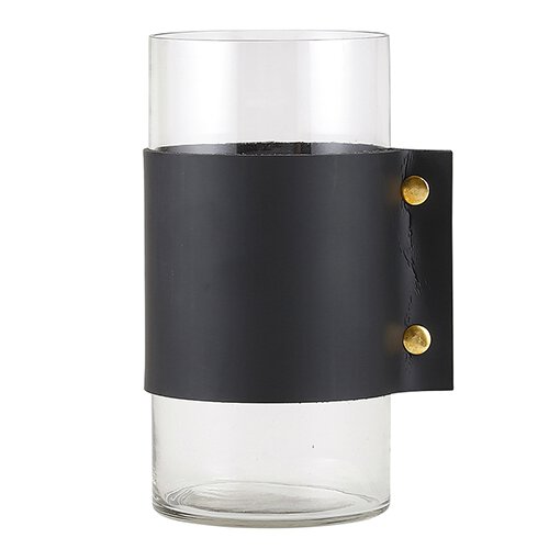 Hurricane Vase- Black Cuff