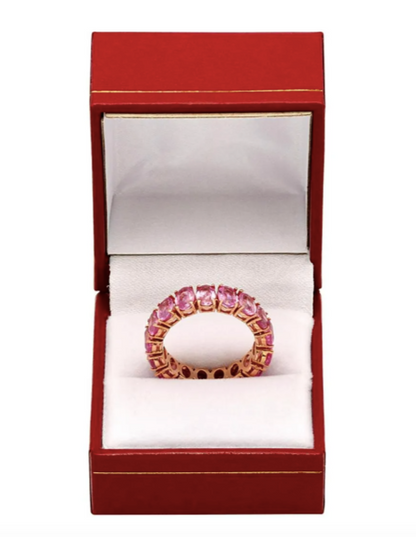 Pink Sapphire Band, 11 ct.