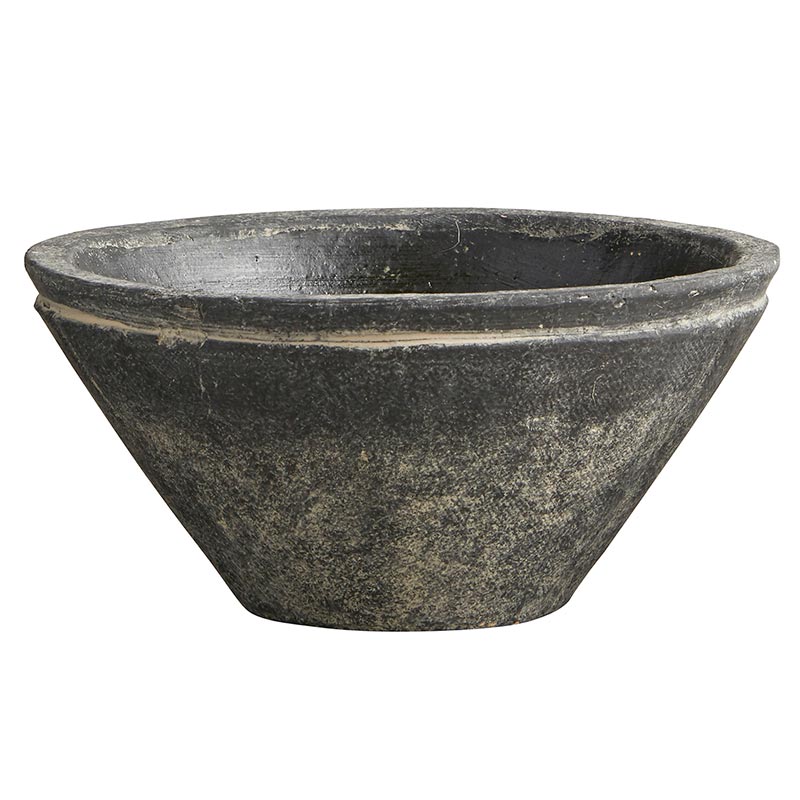 Black Bowl Planter