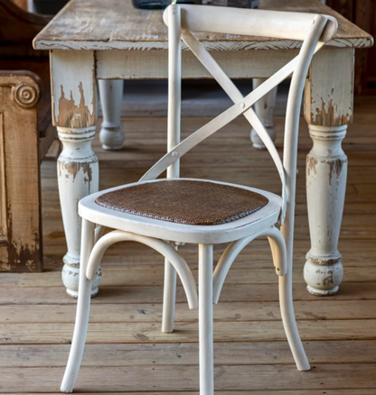 Cross Back Dining Chair