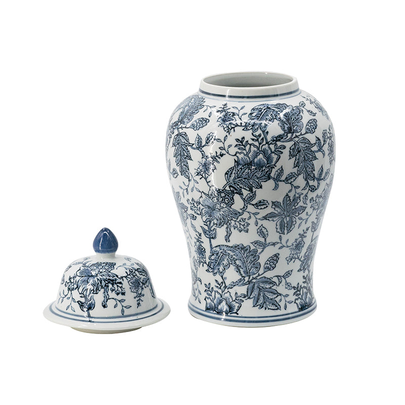 Porcelain Chinoiserie Ginger Jar