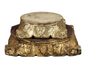 Small Pillar Base Gold