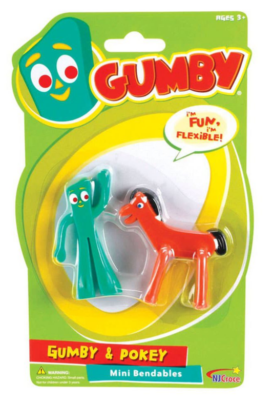 Nj Croce Gumbittys Bendable Figures