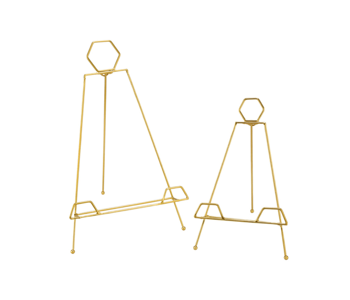 Gold Metal Easel