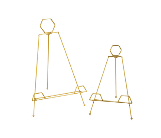 Gold Metal Easel