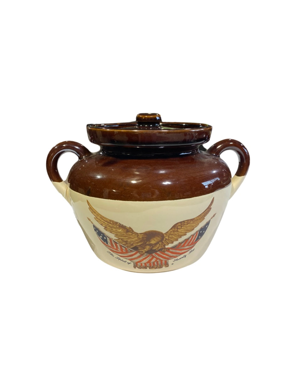 Vintge McCoy Eagle Bean Pot