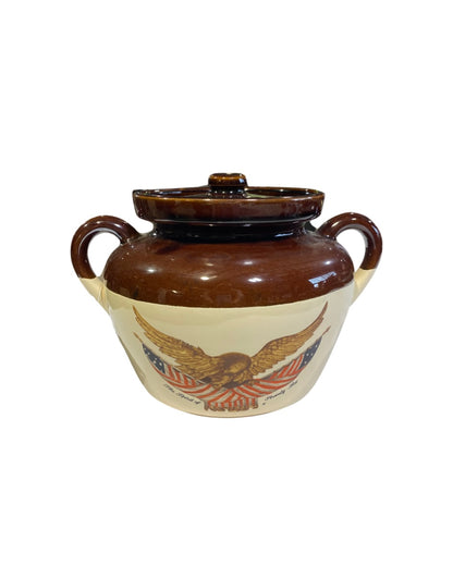 Vintge McCoy Eagle Bean Pot