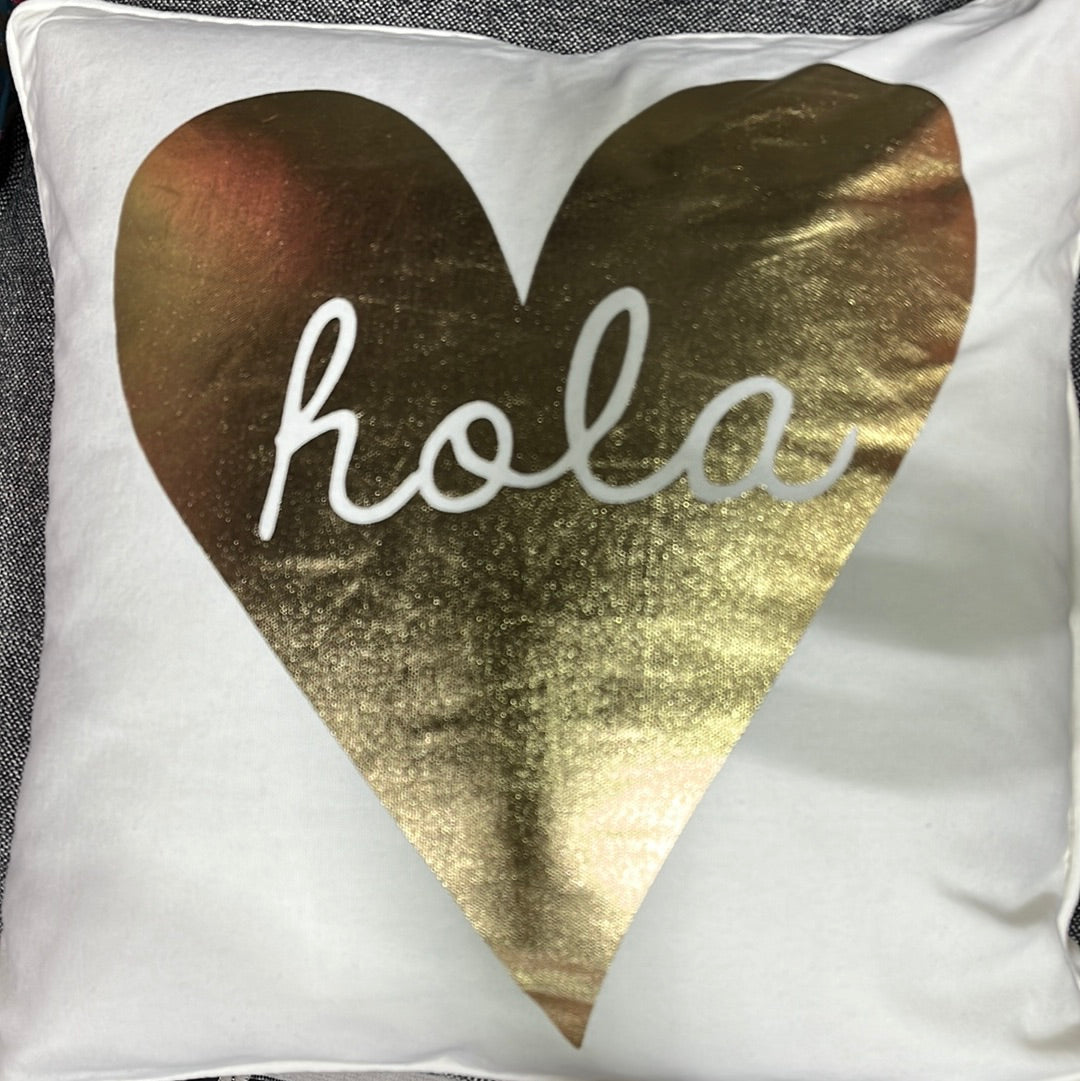 Hola Pillow 18x18