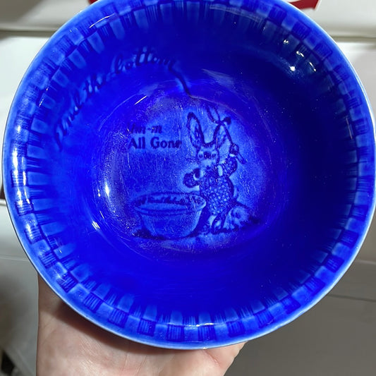 Ralston Rabbit Cereal Bowl