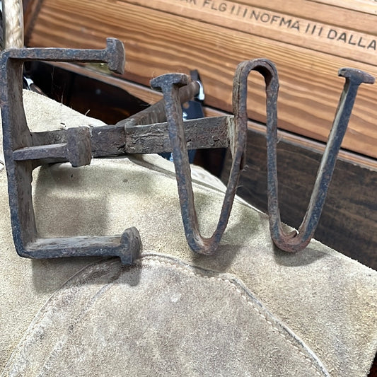 Antique Forged Branding Iron EW