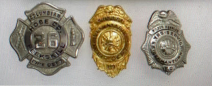 Vintage Fire Department Badge