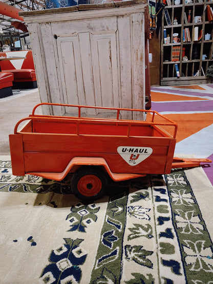 1950s UHaul Peddle Car Trailer, Restored