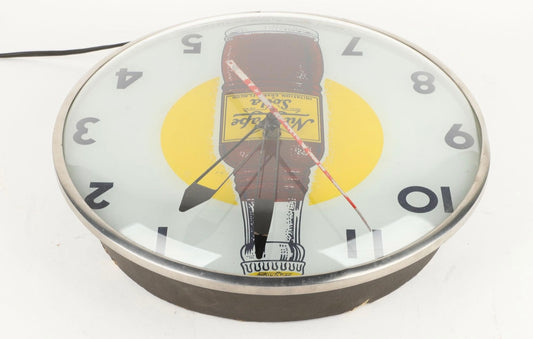 1950s Nugrape Soda Lighted Clock