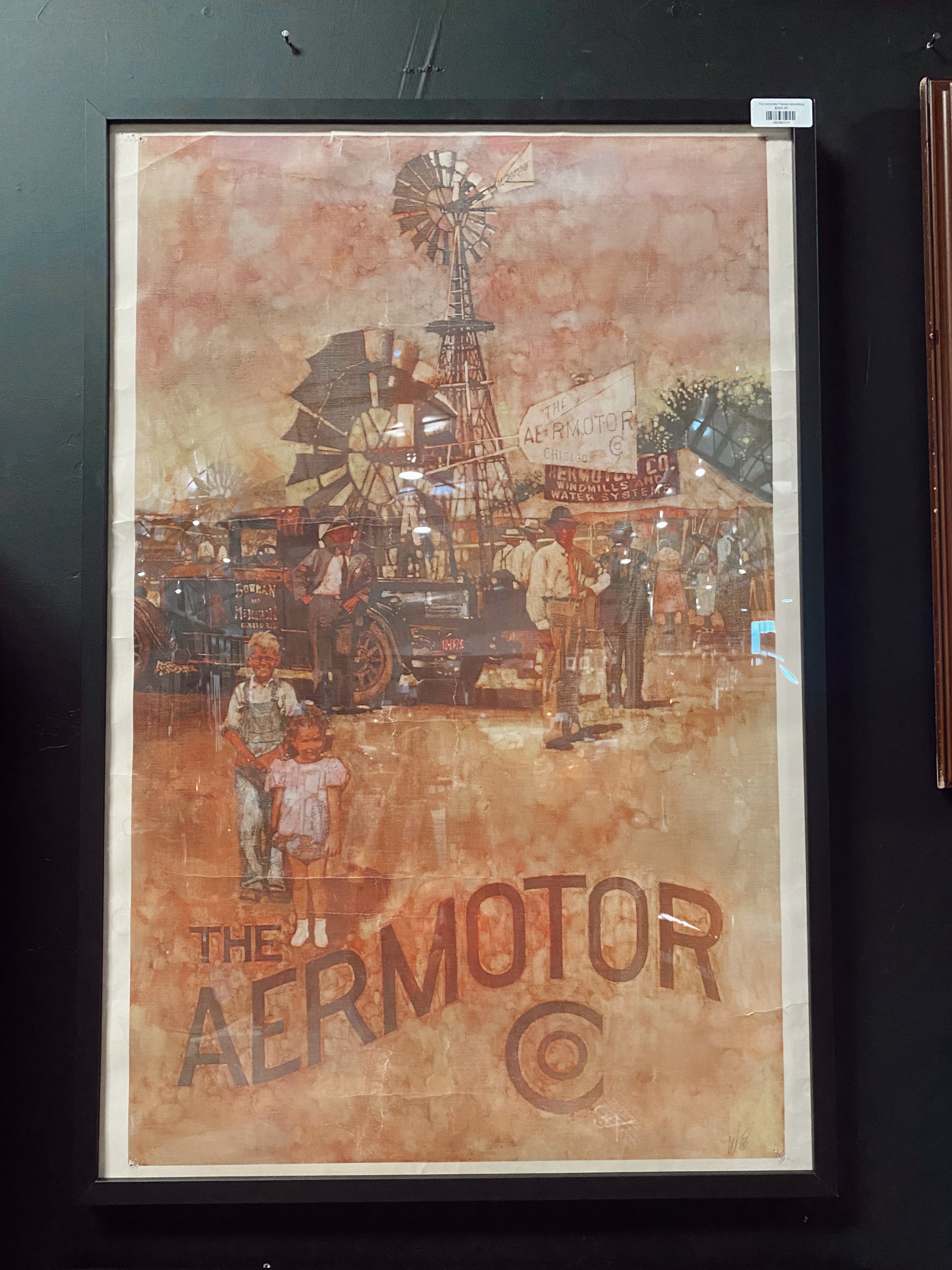 The Aeromotor Framed Advertising – Antiqueology