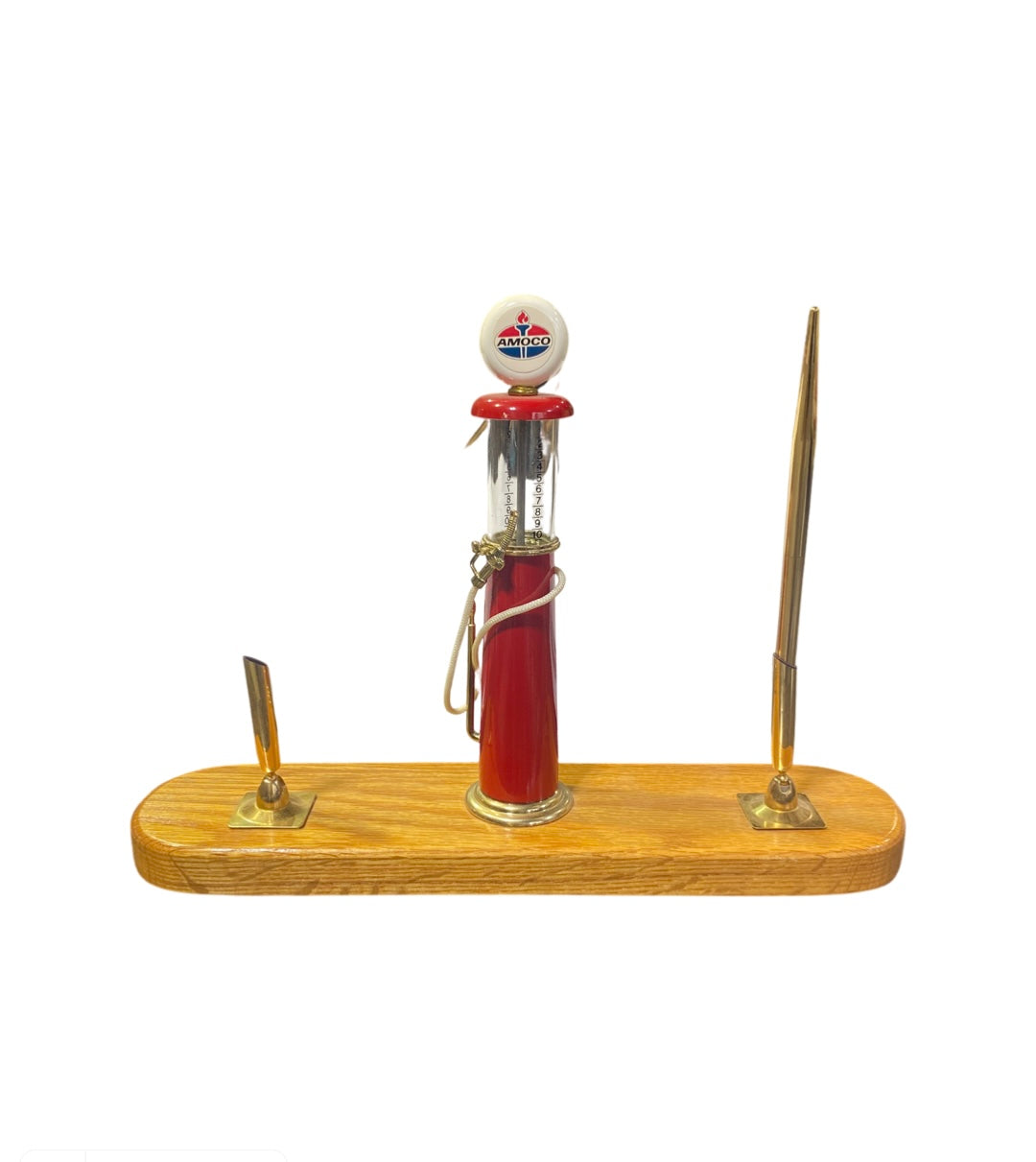 Amoco Pump Desk Fountain Pen Holder