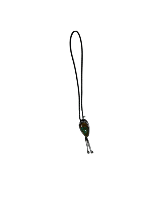 Sterling Silver and Turquoise Bolo