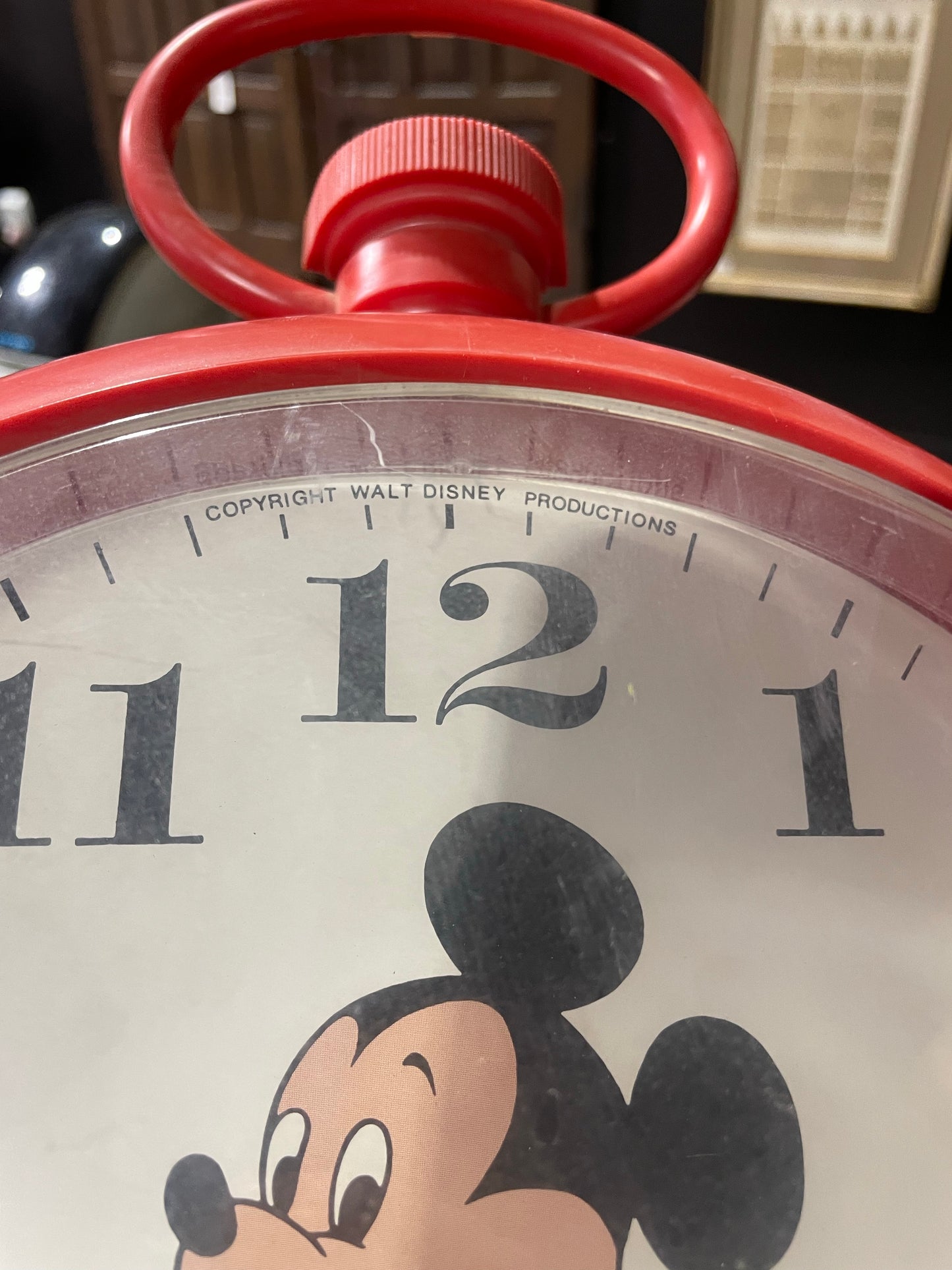 Vintage Mickey Mouse Clock