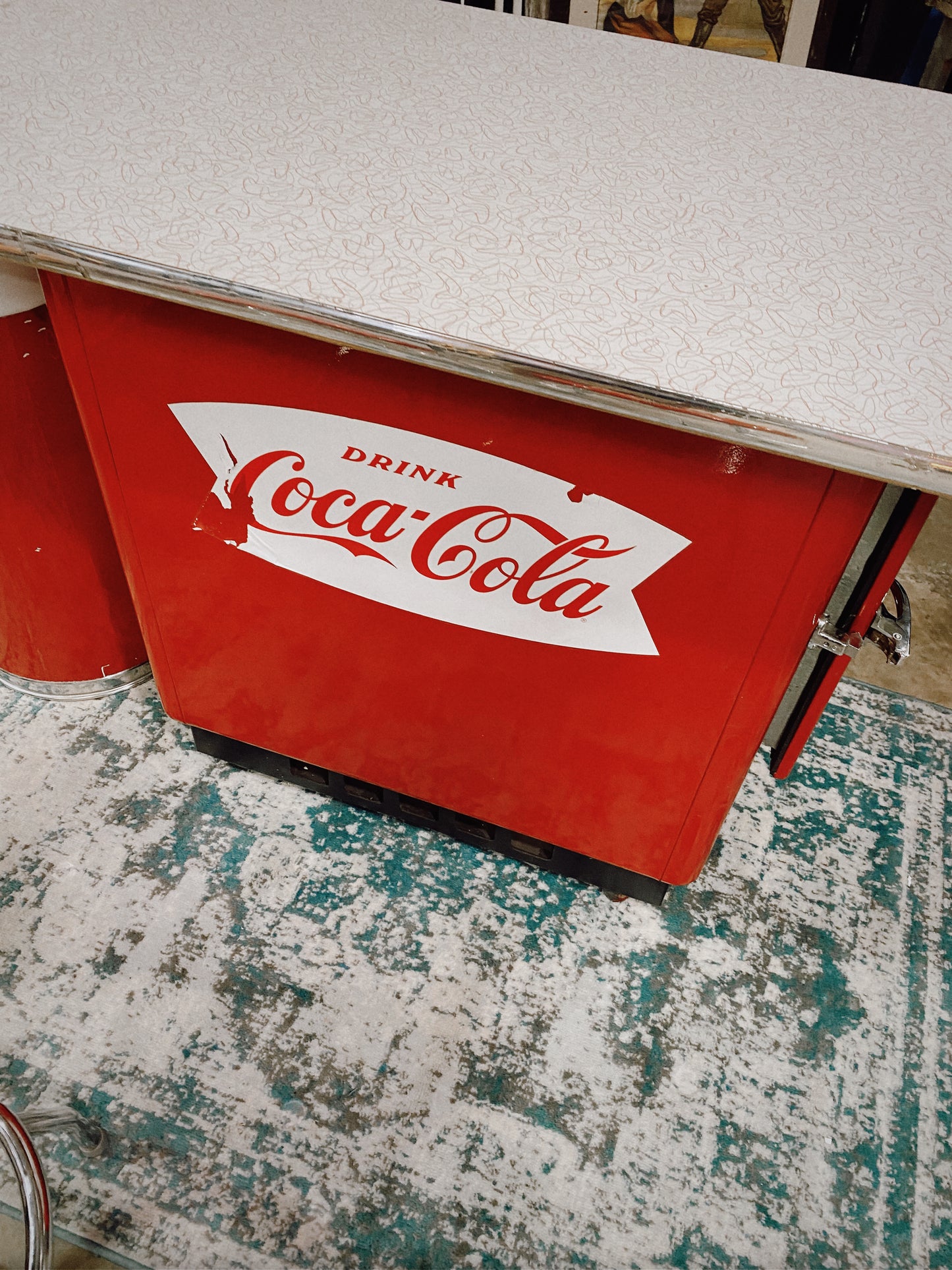 1950's Coca-Cola Bar, 4 piece set