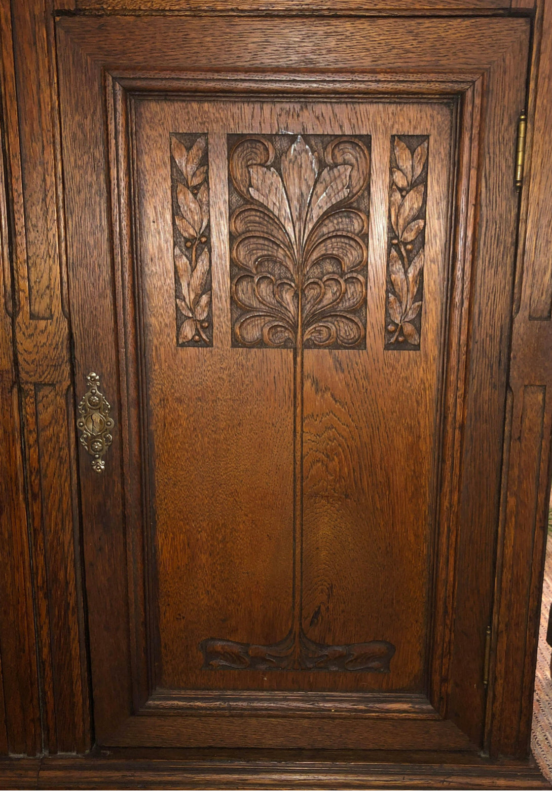 1898 Art Nouveau Display Cabinet