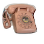 Pink Rotary Phone